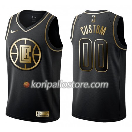 Los Angeles Clippers Custom Nike Musta Golden Edition Miesten Pelipaidat Swingman 